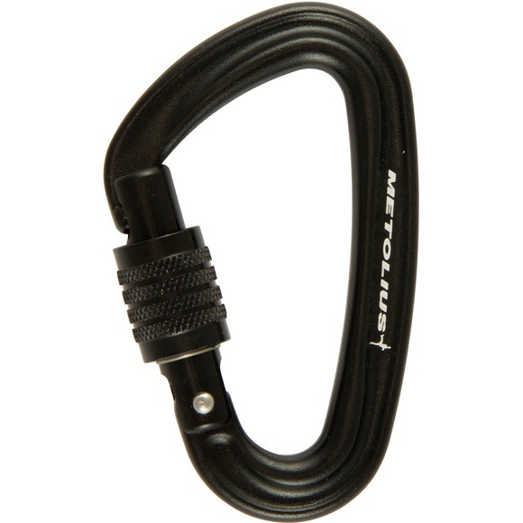 Metolius Bravo Lock Karabiner (Schwarz)