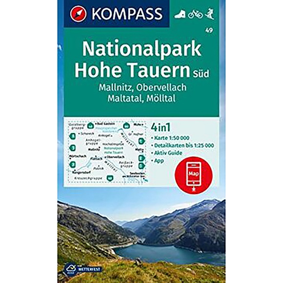 Kompass Verlag WK 49 Hohe Tauern-Süd
