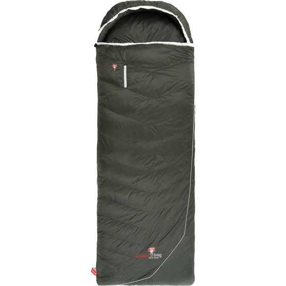 Grüezi-Bag Biopod DownWool Summer Comfort Sleeping Bag deep forest Left Zipper 2019 Schlafsäcke