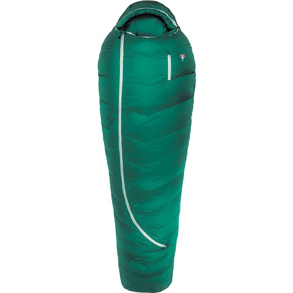 Grüezi-Bag Biopod DownWool Subzero 200 Sleeping Bag pine green 2019 Daunenschlafsäcke