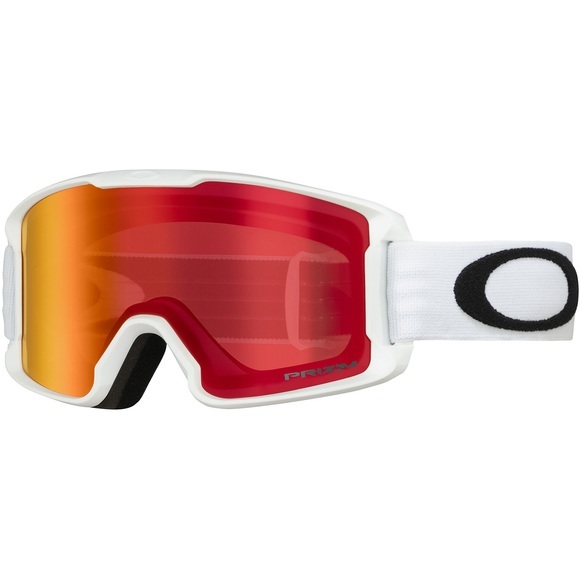Oakley Line Miner Snow Goggles Kinder matte white/w prizm snow torch iridium 2019 Ski & Snowboardbrille