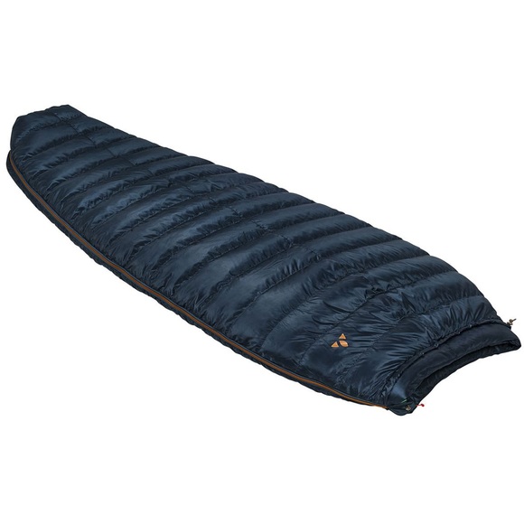 VAUDE Seealp 500 DWN Schlafsack blau Left Zipper 2022 Schlafsäcke