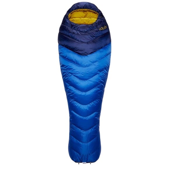 Rab Neutrino 200 Schlafsack Regular blau Left Zipper 2022 Schlafsäcke