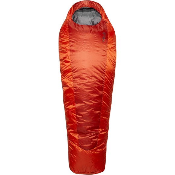Rab Solar Eco 1 Schlafsack Regular rot Left Zipper 2022 Schlafsäcke