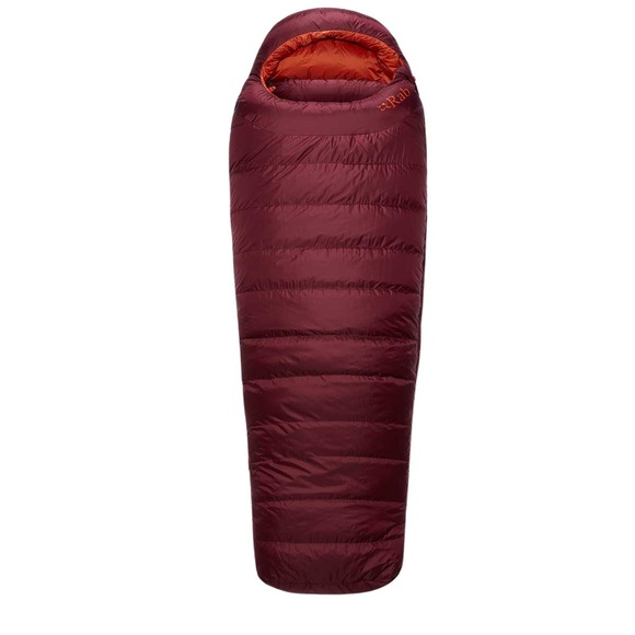 Rab Damen Ascent 900 Schlafsack (Rot)