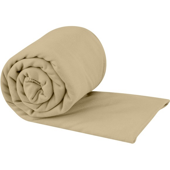 Sea to Summit Pocket Handtuch (Größe L, beige)