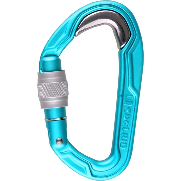 Edelrid Bulletproof Screw Karabiner (Türkis)