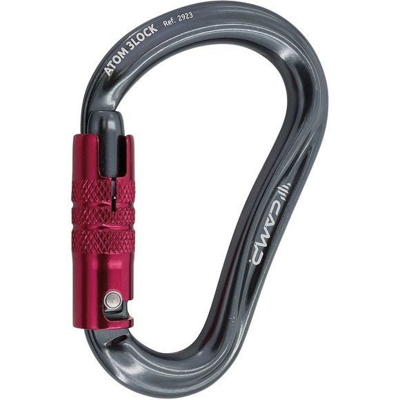 Camp Atom 3Lock Karabiner (Grau)
