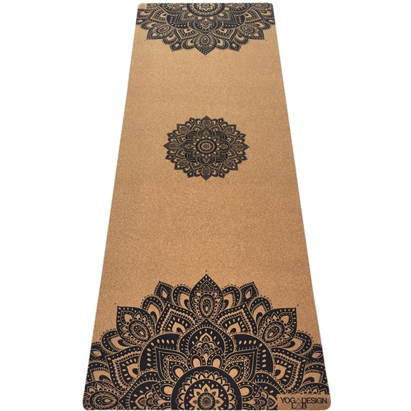 Yoga Design Lab Cork Yogamatte (Schwarz)