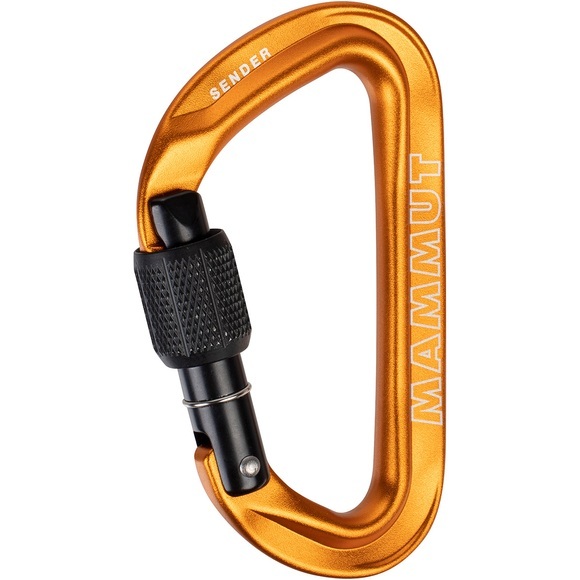 Mammut Sender Screwgate Karabiner (Gelb)