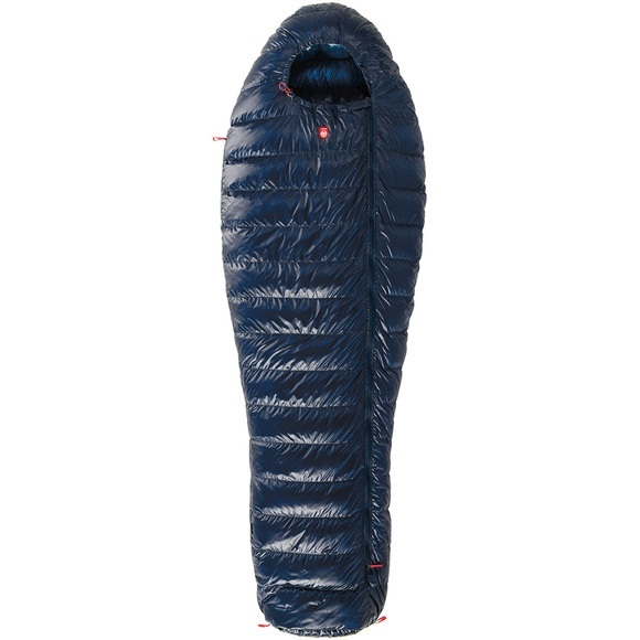 PAJAK CORE 250 Schlafsack Short blau Left Zipper 2021 Schlafsäcke