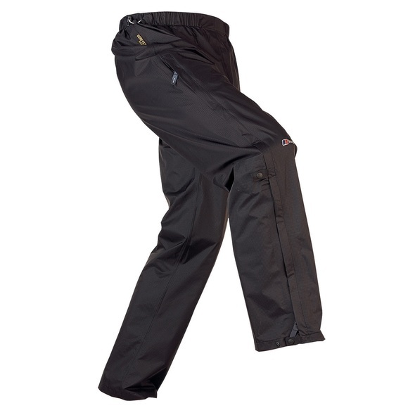 Berghaus Herren Paclite Regenhose (Größe L, Schwarz)