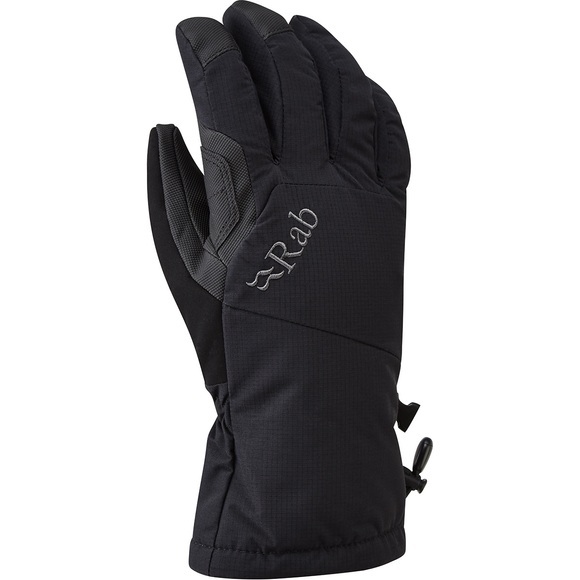 Rab Damen Storm Handschuhe (Größe XL, Schwarz)