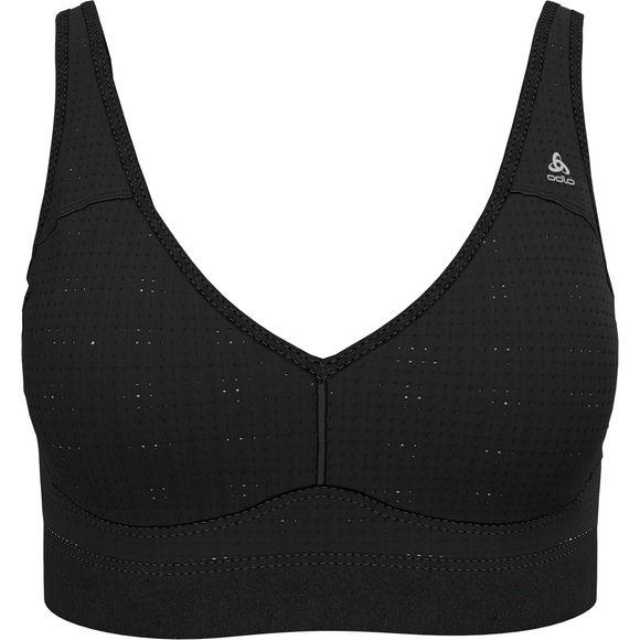 Odlo Damen Sports Performance High Sport BH (Schwarz)