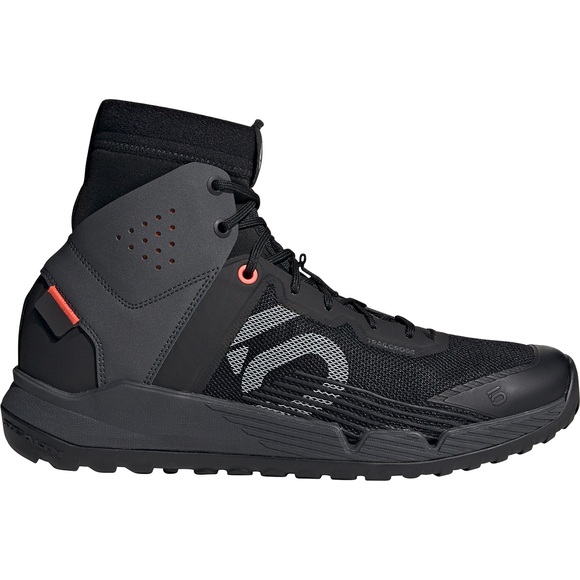 adidas Five Ten Trailcross Mid Pro Mountain Bike Schuhe Herren core black/grey two/solar red 2020 UK 8,5 | EU 42 2/3 Flat Pedal Schuhe