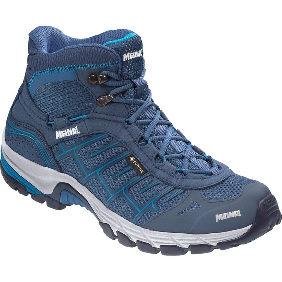 Meindl Quebec Mid GTX Wanderschuhe blau