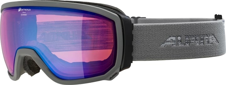 Alpina Skibrille SCARABEO QHM - Grey Mirror Blue