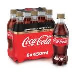Coca-Cola Zero koffeinfrei 6x45cl