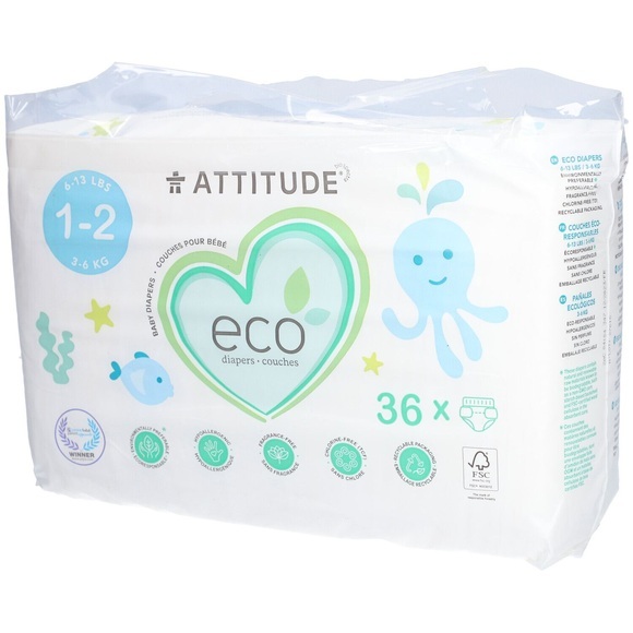 Attitude Eco Windeln Grösse 1-2