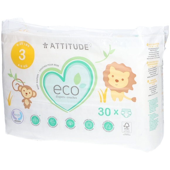Attitude Eco Windeln Grösse 3