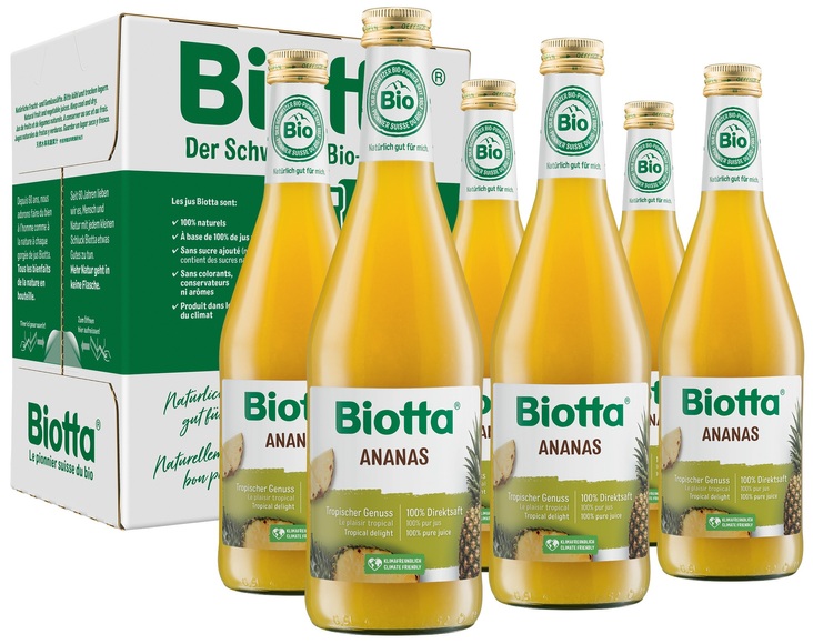 Biotta Ananas 6x50cl