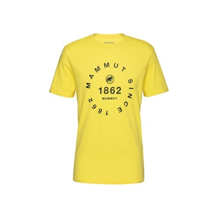 Mammut Herren Seile T-Shirt (Größe XXL, Gelb)