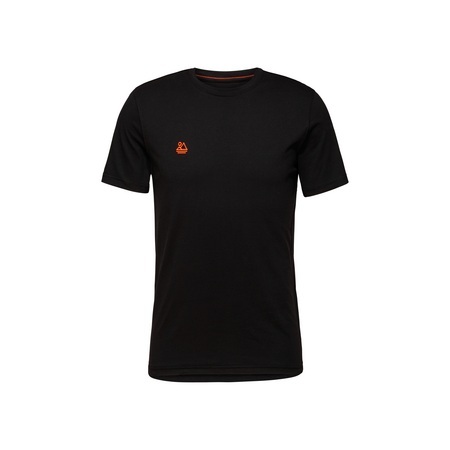 Mammut Freizeitshirt aus Bio-Baumwolle mit Statement schwarz M