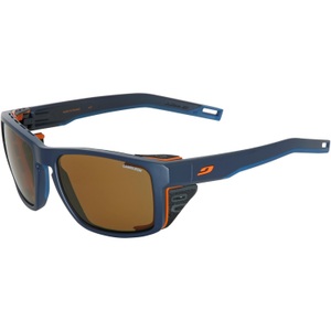 Julbo, Julbo Shield Sportbrille, Julbo Shield Reactiv High Mountain 2-4 - Sonnenbrille Blue / Blue / Orange One Size