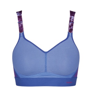 TRIACTION BY TRIUMPH, triaction by Triumph Sport-BH »Triaction Hybrid Lite P«, ohne Bügel mit atmungsaktiven Spacer-Cups, TRIACTION HYBRID LITE Sport BH in violett