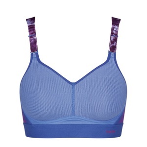 TRIACTION BY TRIUMPH, triaction by Triumph Sport-BH »Triaction Hybrid Lite P«, ohne Bügel mit atmungsaktiven Spacer-Cups, TRIACTION HYBRID LITE Sport BH in violett