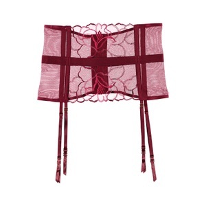 TRIUMPH, SHEER ROSE ESSENCE Straps, Strumpfband in rot