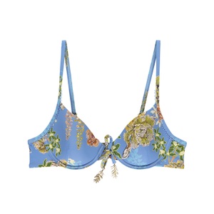 TALVI Bikini Top gefüttert in blau