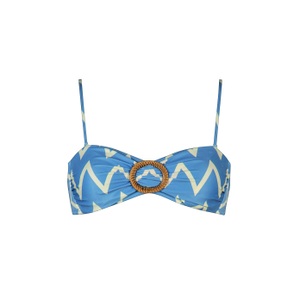 Watercult, SEASIDE VACAY Bandeau Top in blau, SEASIDE VACAY Bandeau Top in blau