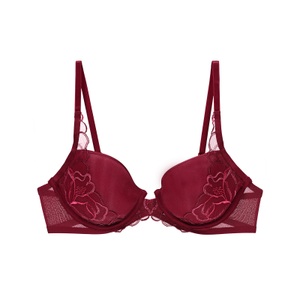 TRIUMPH, SHEER ROSE ESSENCE BH mit Bügel, gefüttert in rot