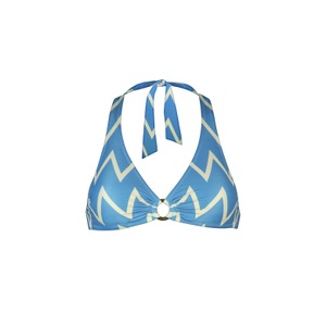 Watercult, SEASIDE VACAY Neckholder Top in blau, SEASIDE VACAY Neckholder Top in blau