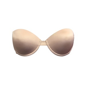 NOS MAGICAL STRAPLESS BH mit Bügel, trägerlos in beige