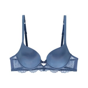 TRIUMPH, ICONIC ESSENCE BH mit Bügel, gefüttert in blau