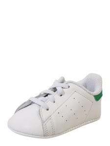 adidas Originals, adidas Originals Lauflernschuh »Stan Smith Crib«, Adidas Originals Stan Smith Baby Sneaker - Weiss + Grün EU17
