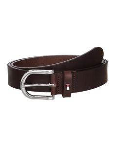 Tommy Hilfiger, Gürtel ´New Danny´, Tommy Hilfiger Ledergürtel, mit dezenter Logo-Schlaufe