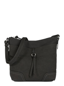 Tom Tailor, Tom Tailor Damen Crossbody Bag ONE Size, TOM TAILOR Umhängetasche »Imeri«, weiches Lederimitat mit 2-tone-Effekt, Ziernähten und Dekoanhänger