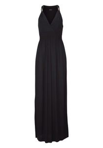 Lascana, LASCANA Maxikleid, LASCANA Maxikleid, mit verstellbarem Ausschnitt und gesmokter Taille, Sommerkleid, Basic