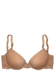 Lascana, LASCANA Push-up-BH, LASCANA Push-up-BH, mit Bügel und Spitzenrücken, Dessous