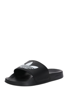 adidas Originals, adidas Originals Badesandale »Adilette Lite«, Adidas Originals Pantoletten | Black + White | Herren | EU40 1/2