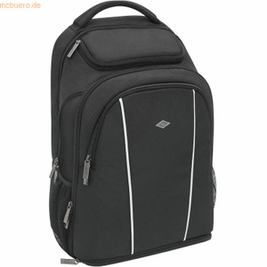 WEDO, WEDO Laptop-Rucksack Business Kunstfaser schwarz, WEDO Laptoprucksack, mit Komfortausstattung