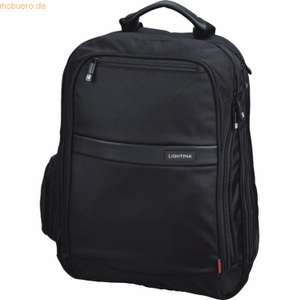 LIGHTPAK, Lightpak Laptop-Rucksack Executive schwarz, LIGHTPAK® Laptoprucksack »Executive Line«, Polyester