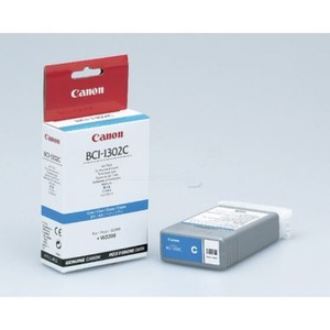 Canon, CANON Tintenpatrone cyan 130 ml, CANON CANON BCI-1302 C Druckerpatrone Cyan passend für: BJ-W 2200;BJ-W 2200 S;BJ-W 2200 Series;imagePROGRAF W 2200;imagePROGRAF W 2200 S;imagePROGRAF W 2200 Series;W 2200 Proofprint;W 2200 S;W 2200 Series