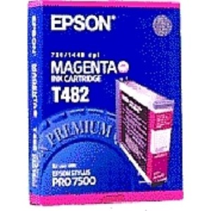 Epson, EPSON Tintenpatrone magenta 110ml, EPSON Druckerpatrone magenta, 110 ml passend für: Color Proofer 7500;Pro 7500;Proofer 7500;Stylus Color Pro 7500;Stylus Color Proofer 7500;Stylus Photo 7500;Stylus Photo Pro 7500;Stylus Photo Proofer 7500;Stylus Pro 7500;Stylus Proofer 7500