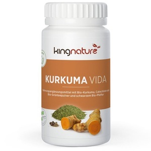 kingnature, kingnature Kurkuma Vida (Bio) Kapsel (72 Stück), kingnature Kurkuma Vida Bio Kapseln (72 Stk)