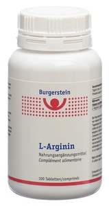 Burgerstein, Burgerstein L-Arginin, Burgerstein L-Arginin Tabletten (100 Stk)