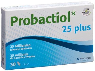 Probactiol, Probactiol plus Kapsel (30 Stück), Metagenics Probactiol 25 plus Kapseln (30 Stk)